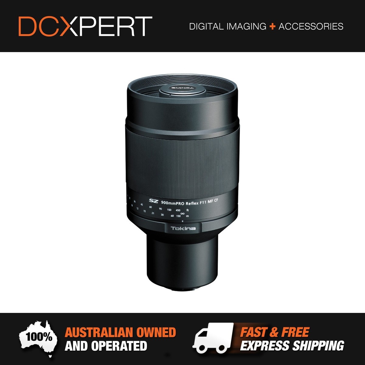 TOKINA SZ 900MM F/11 PRO REFLEX MF CF LENS FOR FUJI X (12E0289X01