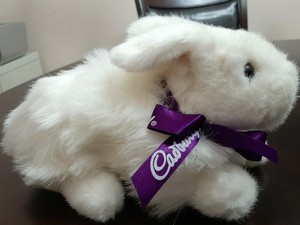 cadbury bunny toy