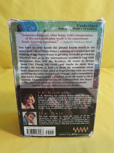 LOT OF 4 HARRY POTTER AUDIOCASETTES TAPE AUDIO BOOKS 2 - 3 - 4 & 5 - O10 - Picture 11 of 19