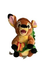 Disney Parks Disney's Babies Bambi Plush 10" Blanket Butterfly Stuffed Animal