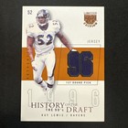 2003 Skybox Limited Edition Ray Lewis History of the Draft 1996 Patch #HD-RL /96