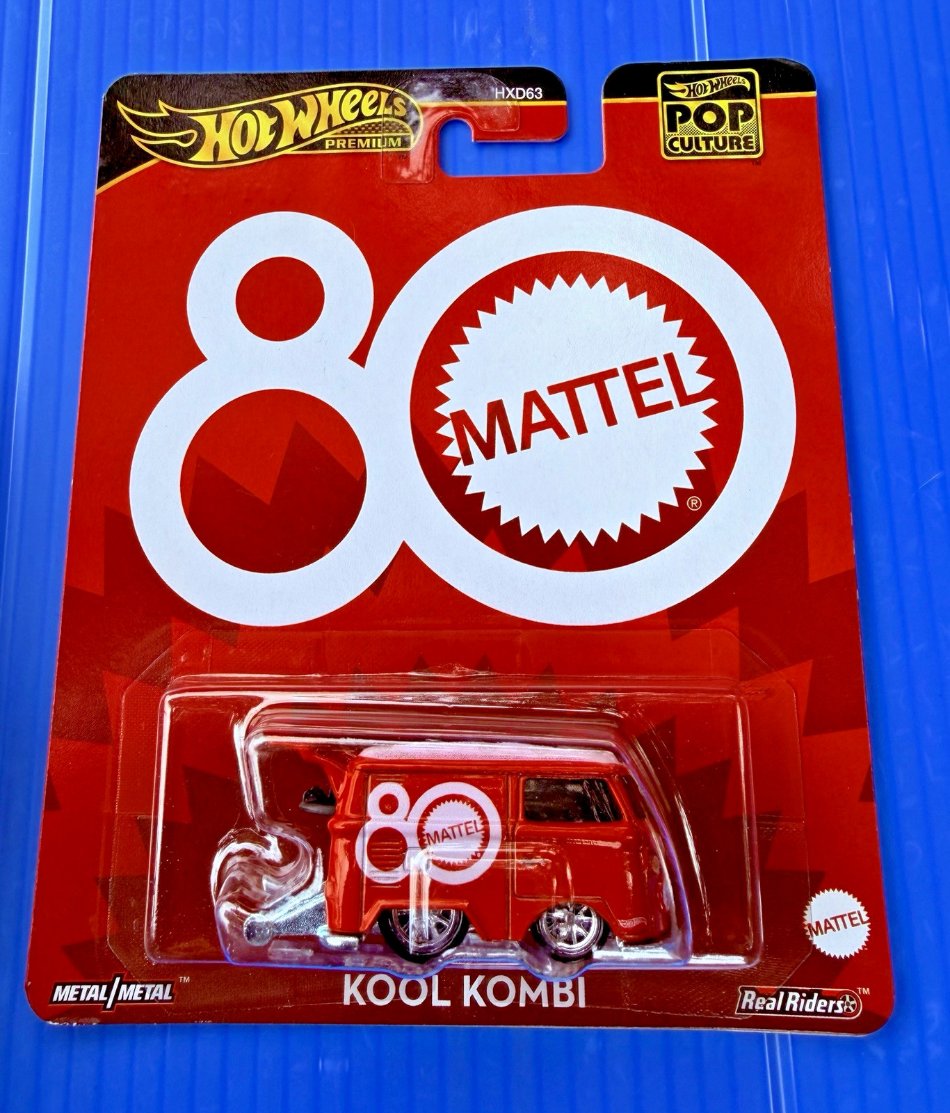 2025 Hot Wheels Pop Culture 80 Mattel Kool Kombi Real Riders