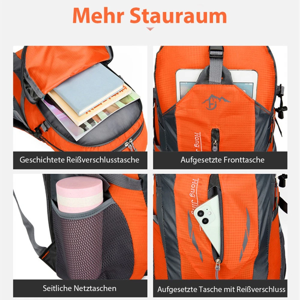 WANDLER Zaino Tattico Militare Campeggio Escursionismo Borsa da Viaggio Outdoor 40L