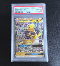 Ampharos Gx 43/181 Rare Team Up - PSA 10