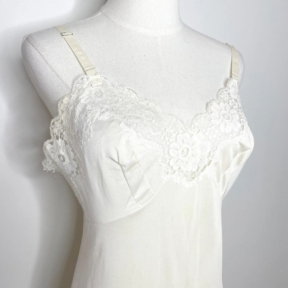 Lencería Babydoll Pinup Anglecore Coqueta Niña Vestido Sin Mangas Vintage Años 70 80 Talla S Foto 2 de 4