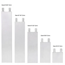 Aluminum CPU Radiator Water Cooling Block Liquid Water Cooler Heat Sink