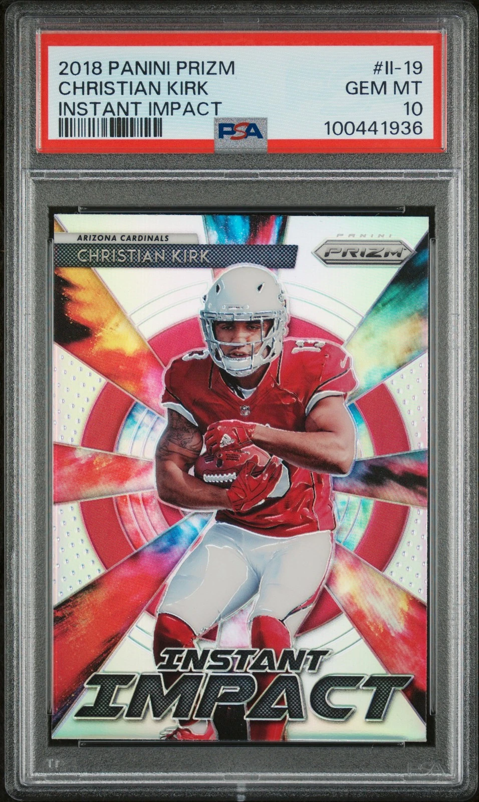 Christian Kirk Panini Prizm Instant Impact #II19 Base