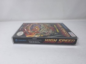 High Speed World&rsquo;s #1 Pinball (Nintendo NES) Complete in Box + R. Card & Inserts