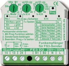 Schalk FE3 D2 Funk-Empf&auml;ngerschalter