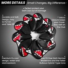 Wear Resistant Cute  Design 9 Pcs PU Golf Club Head Covers Black — photo 2