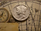 1945-S  Mercury Dime    90% Silver