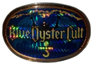 Pacifica Blue Oyster Cult Prism 1977 Belt Buckle