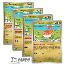 Tatsugiri 131/167 x4 Playset 4x Pokemon SV Twilight Masquerade TWM - 4 Card Set