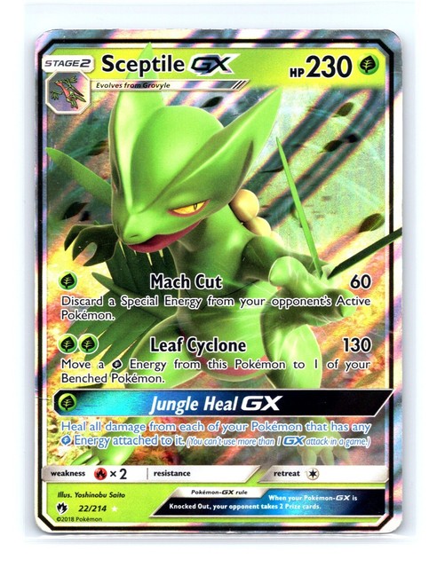 Sceptile GX #22 (Lost Thunder (2018))