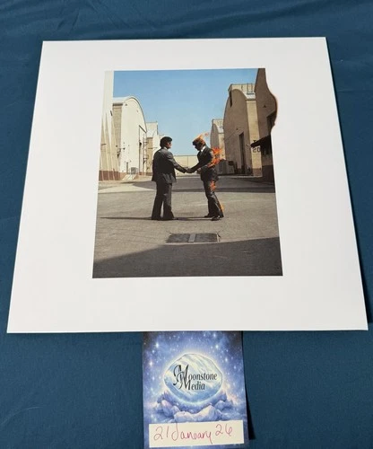 Pink Floyd Wish You Were Here Blood Recs 50th Anniversary Splatter LP Numbered!