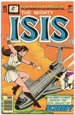 Mighty Isis #1 (DC TV Comics 1977) Scarab!