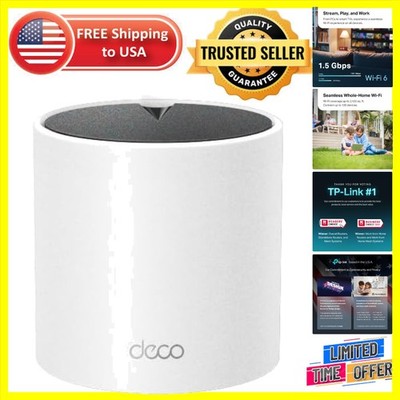 Seamless Deco X15 AX1500 WiFi 6 System - Covers 2,100 sq.ft. with Voice Control