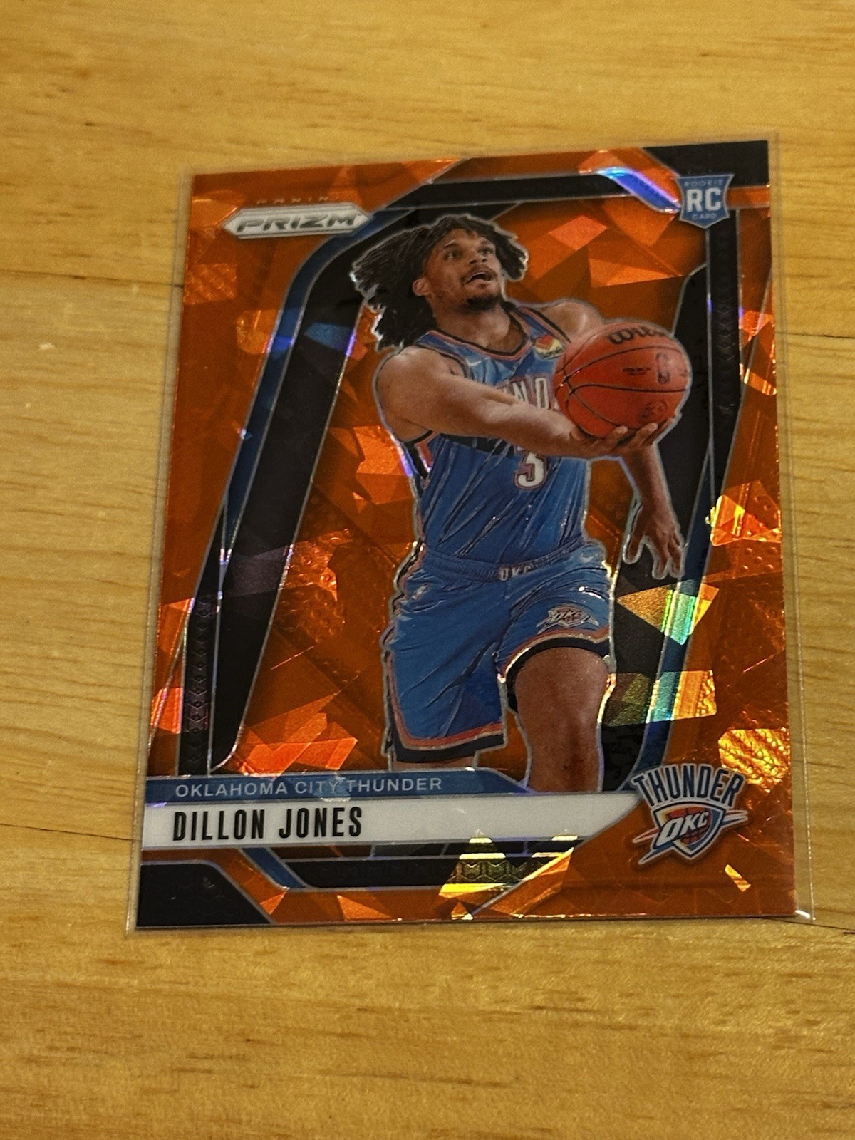 2024 Panini Prizm Dillon Jones Orange Ice RC #240
