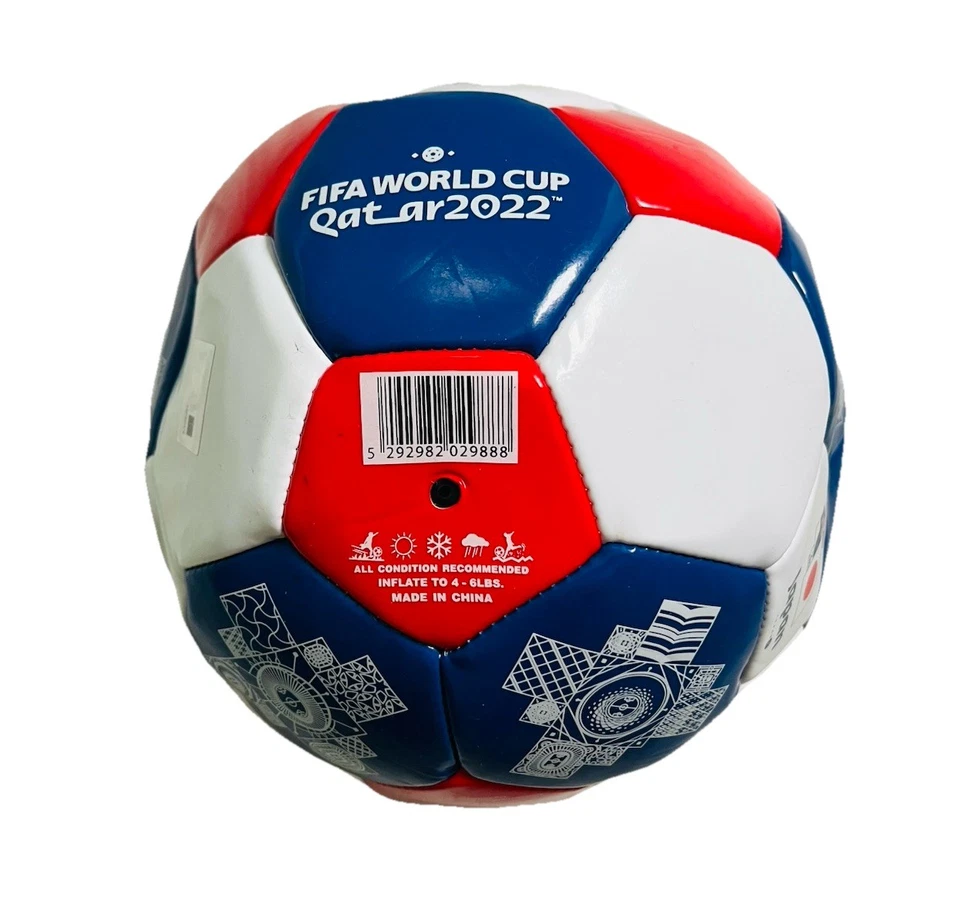 2022 FIFA World Cup Qatar Soccer Ball No. 5, JAPAN, Brand New, Never Inflated - Image 2 of 4