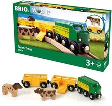Farm Train Set Wooden Railway