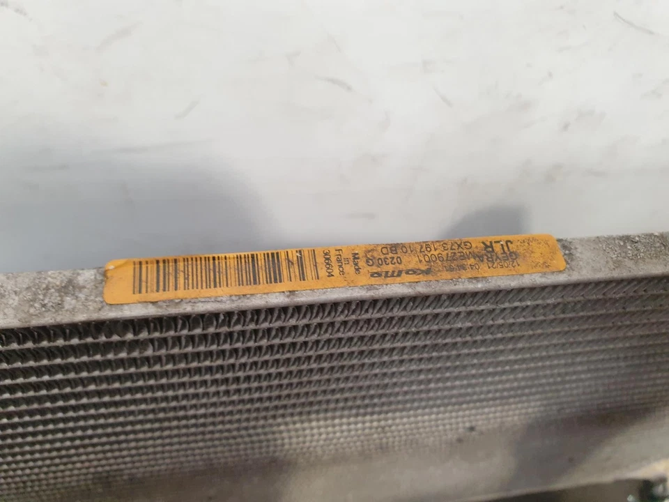 JAGUAR F-PACE MK1 2021 AIR CON CONDENSER 2.0L AJ21D 204DTY MHEV2 RDE2 - Image 3 of 4