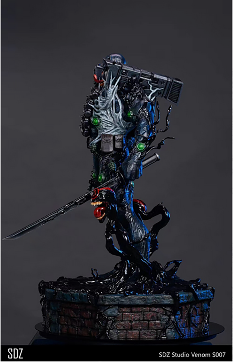 SDZ 1/4 Venom Resin Model Painted Statue Weapon Venom H65cm In