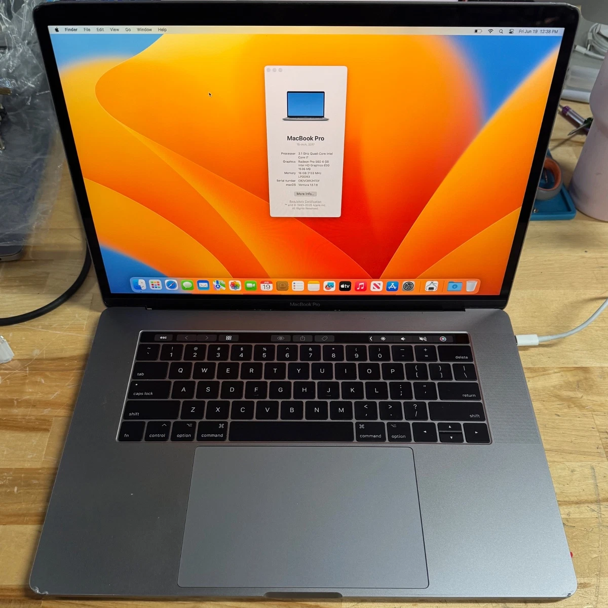 Apple MacBook Pro Intel Core i7 7th Gen. 16GB Laptops for sale - eBay