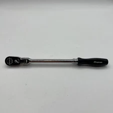 SNAP ON TOOLS USA BLACK 3/8" Drive Hard Grip Long Flex Head Ratchet FHLFD80A NEW