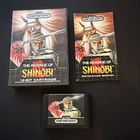 Revenge of Shinobi (Sega Genesis, 1989) Complete Cib Very Clean Copy