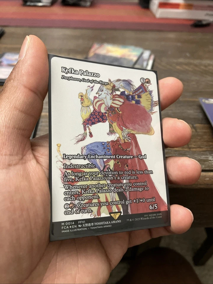 Kefka Palazzo - Purphoros, God of the Forge (Showcase) Final Fantasy Foil - Image 2 of 3