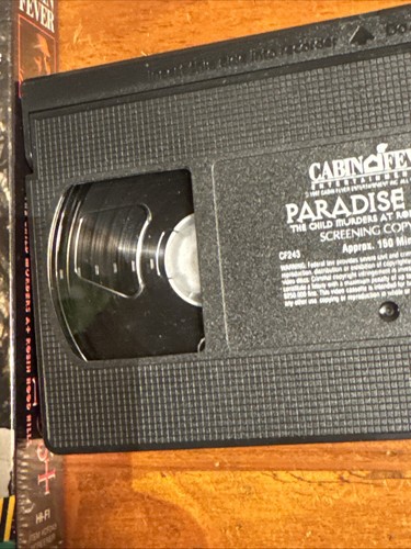 Paradise Lost VHS Demo Promo Screener Cabin Fever 1997 - Picture 9 of 11