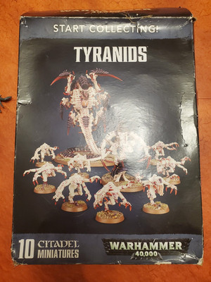 Warhammer 40k Tyraniden Start Collecting Trygon Ersatzteile/x8 Genestealers ohne Basen