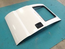 99-07 Ford F250 Super Duty Lh Left White Rear Door Shell W Smoke Residue 99-07 Ford F250 Super Duty Lh Left White Rear Door Shell W Smoke Residue