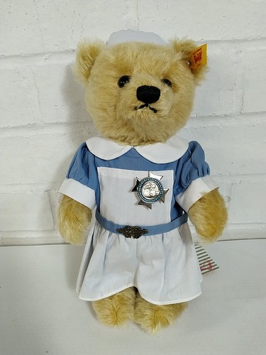 Steiff Teddy Bear Nurse "The Bear Who Cares" With Tags (690471)