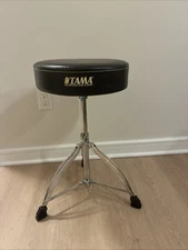 Tama Drum Throne Adjustable Height Comes Part For Easy Transport, padded seat! 