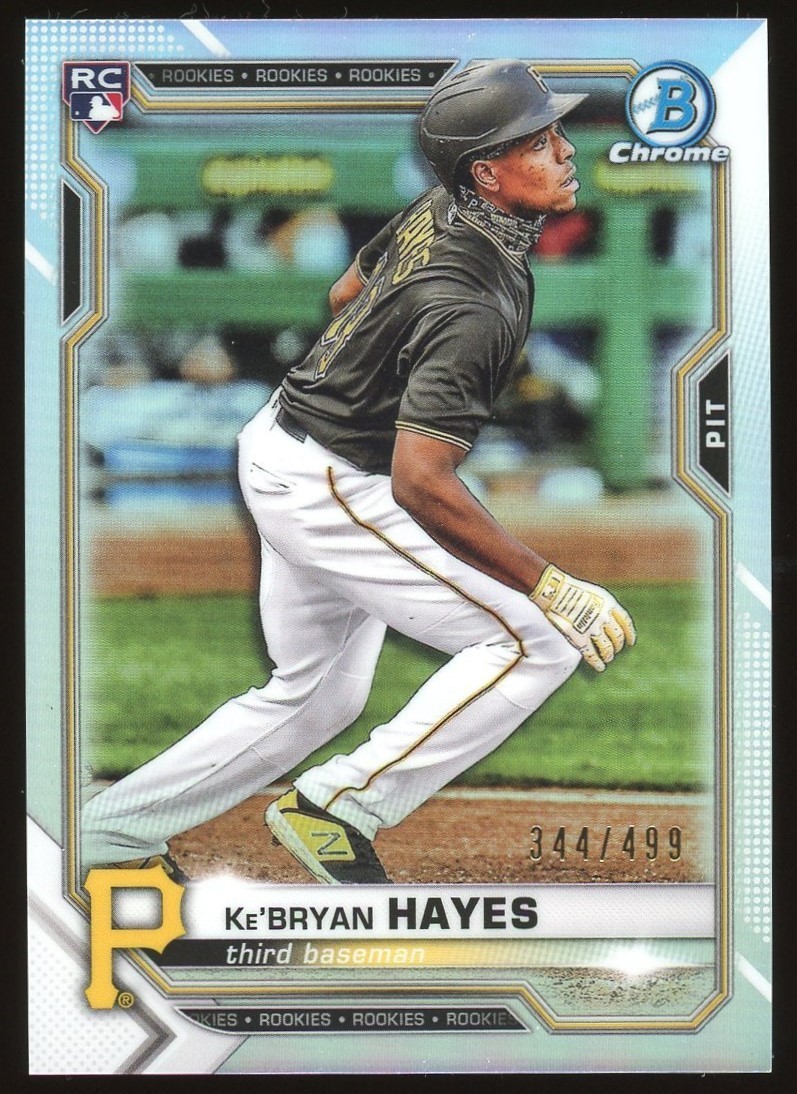 2021 Bowman Chrome Ke'Bryan Hayes #29 Refractor /499