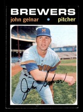 1971 Topps Baseball #604 John Gelnar EX/MT *e1