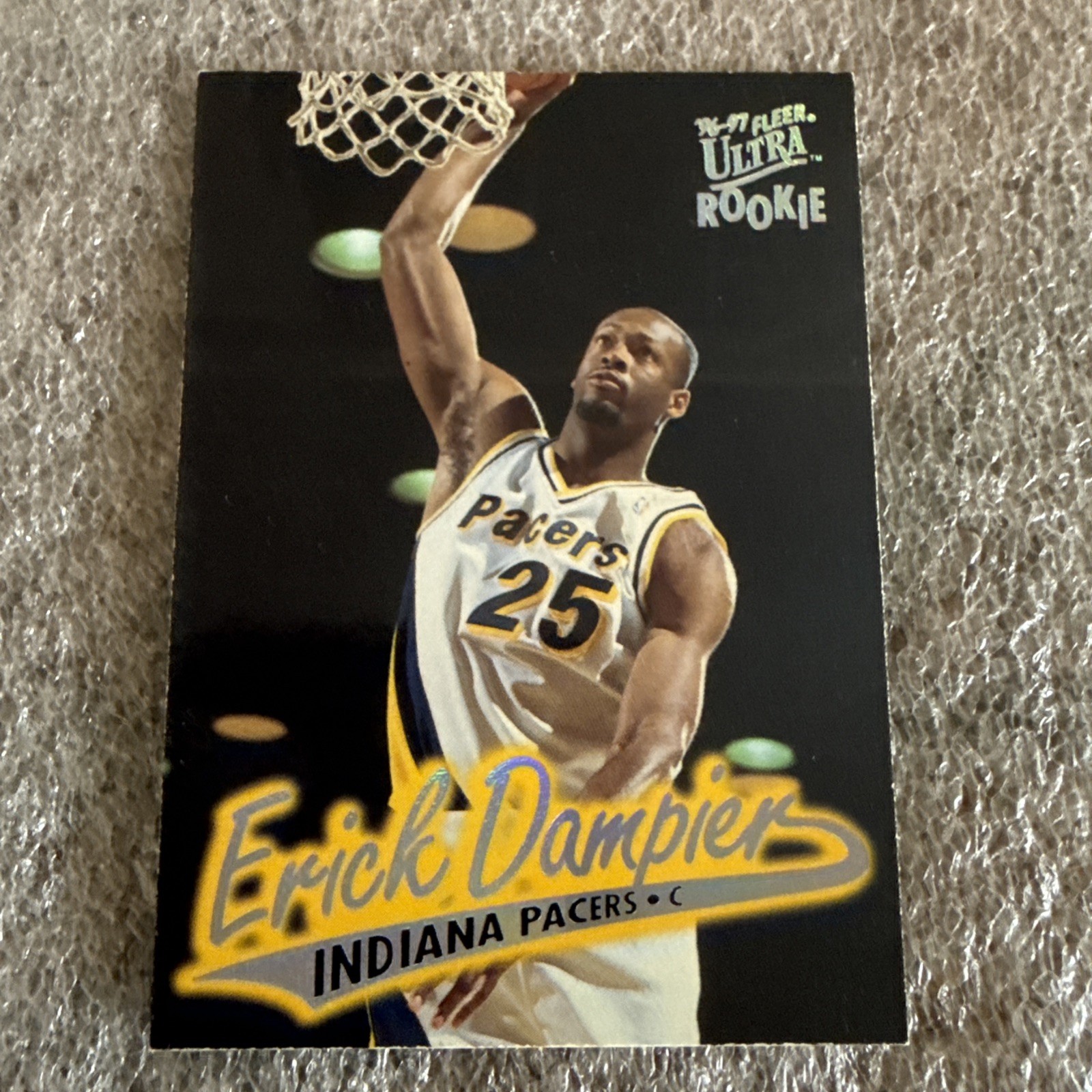 1996-97 Ultra Erick Dampier Rookie Indiana Pacers #43 RC