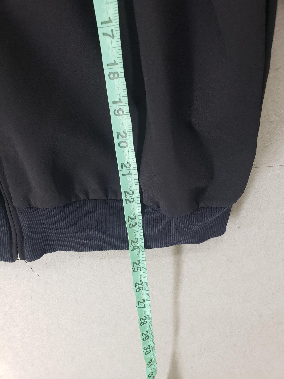 Zara Basic Jacket Womens Small Black Red White Tr… - image 8