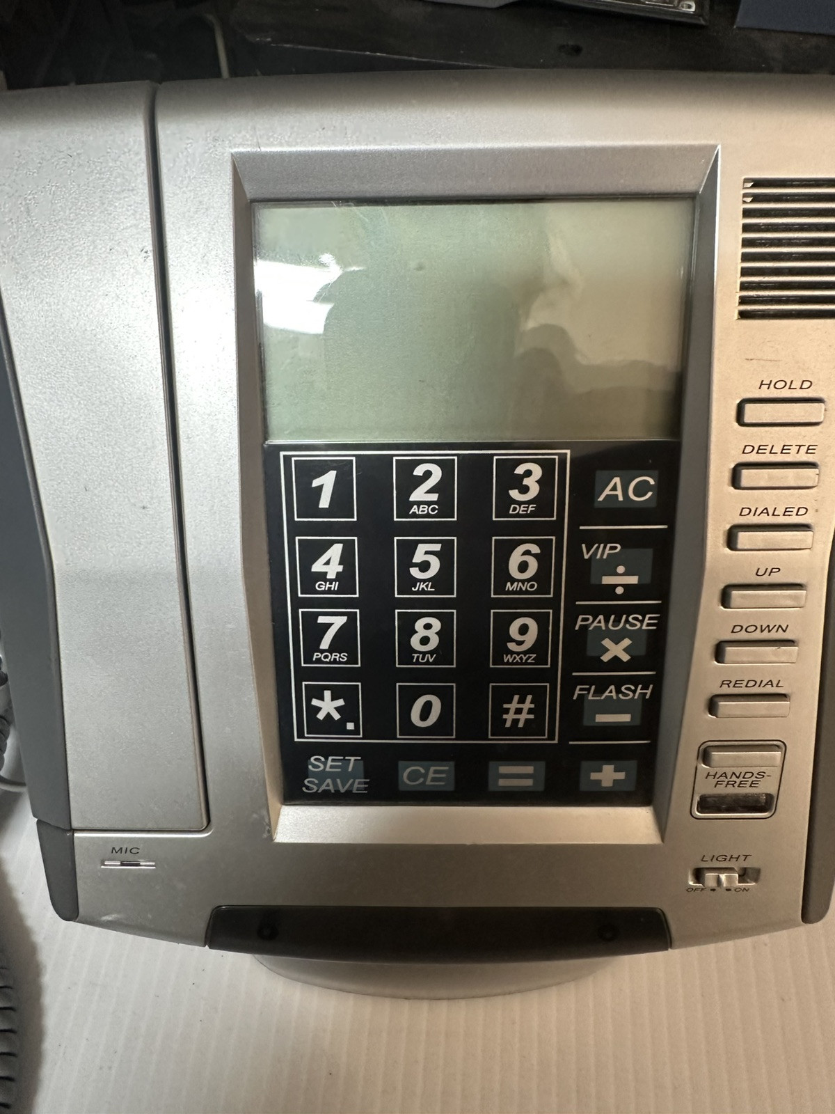 Innovage Talking Caller ID LCD Touch Panel Phone 20+ Features Tested with a call