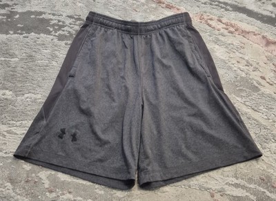 Under Armour Heat Gear Loose Shorts Herren S grau leichtes Training