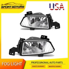 Fog Lights for 2006 2007 2008 Pilot with H11 12V 55W Bulbs Real Glass Clear Lens
