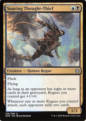Soaring Thought-Thief 236 -Zendikar Rising - NM