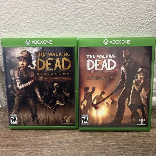 The Walking Dead: The Complete 1st And 2nd Seasons Xbox One- Clean Discs