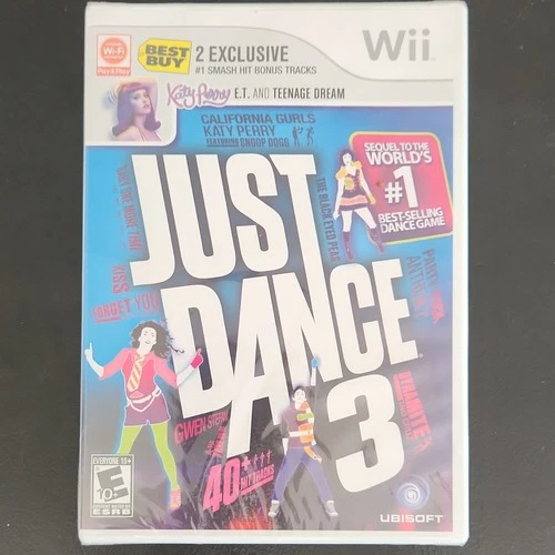 Ubisoft Just Dance 3 for Nintendo Wii, E10+, Wi-Fi Compatible, Just Dance