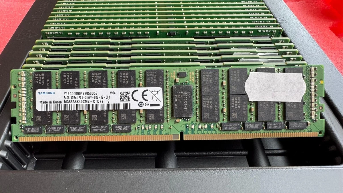 Samsung DDR4 SDRAM 64 GB Total Capacity Memory (RAM) for sale | eBay