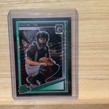 2025 Donruss Panini Black Disco Rated Rookie Kyle Teel Chicago Cubs No. 102 A-8