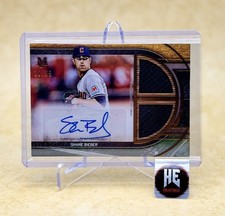 2025 Topps Museum Collection - SHANE BIEBER Signature Swatches Patch Auto /99