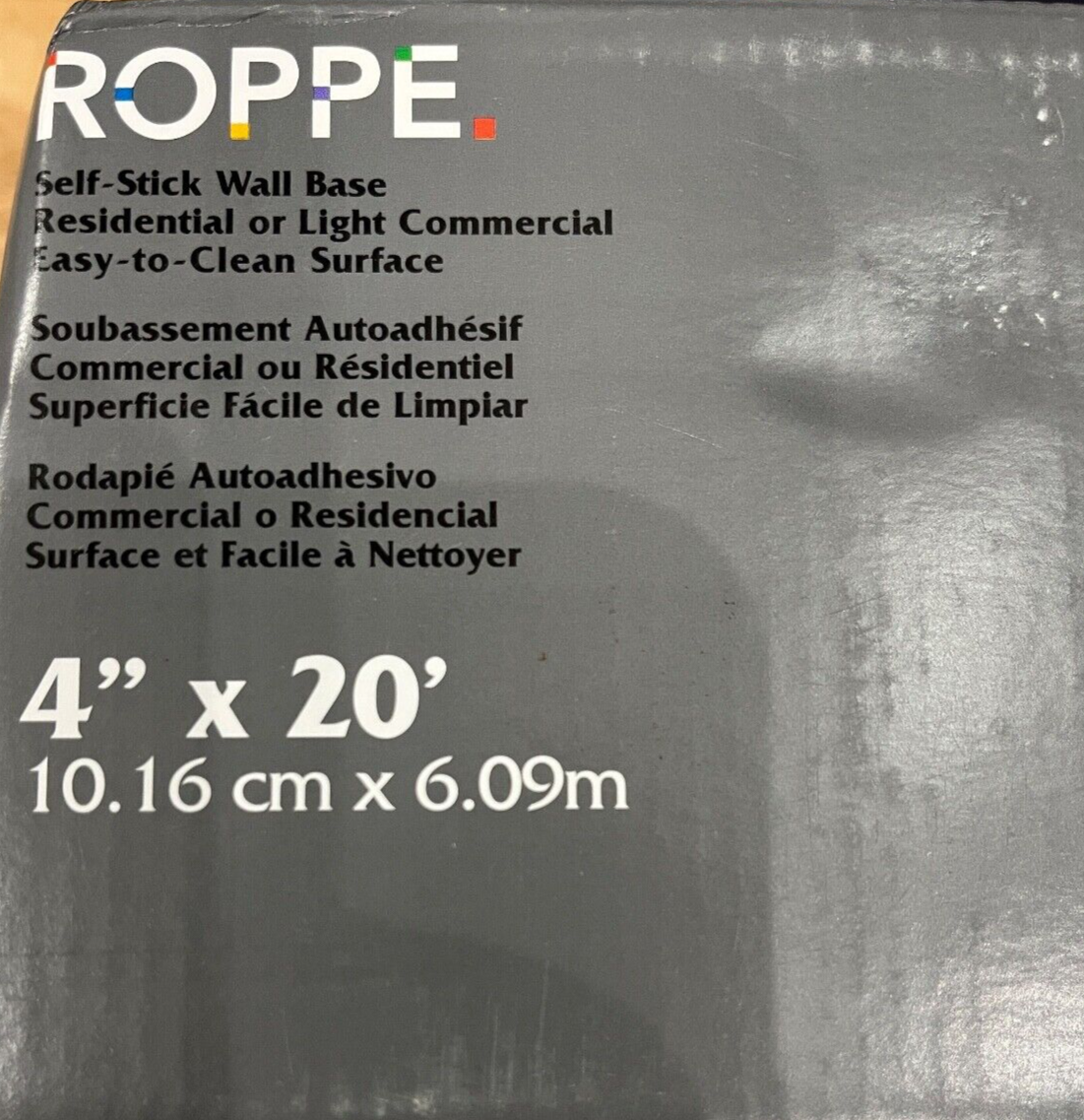 SelfStick Vinyl Wall Cove Base HC40C51S100 Semi Gloss Finish BLACK eBay