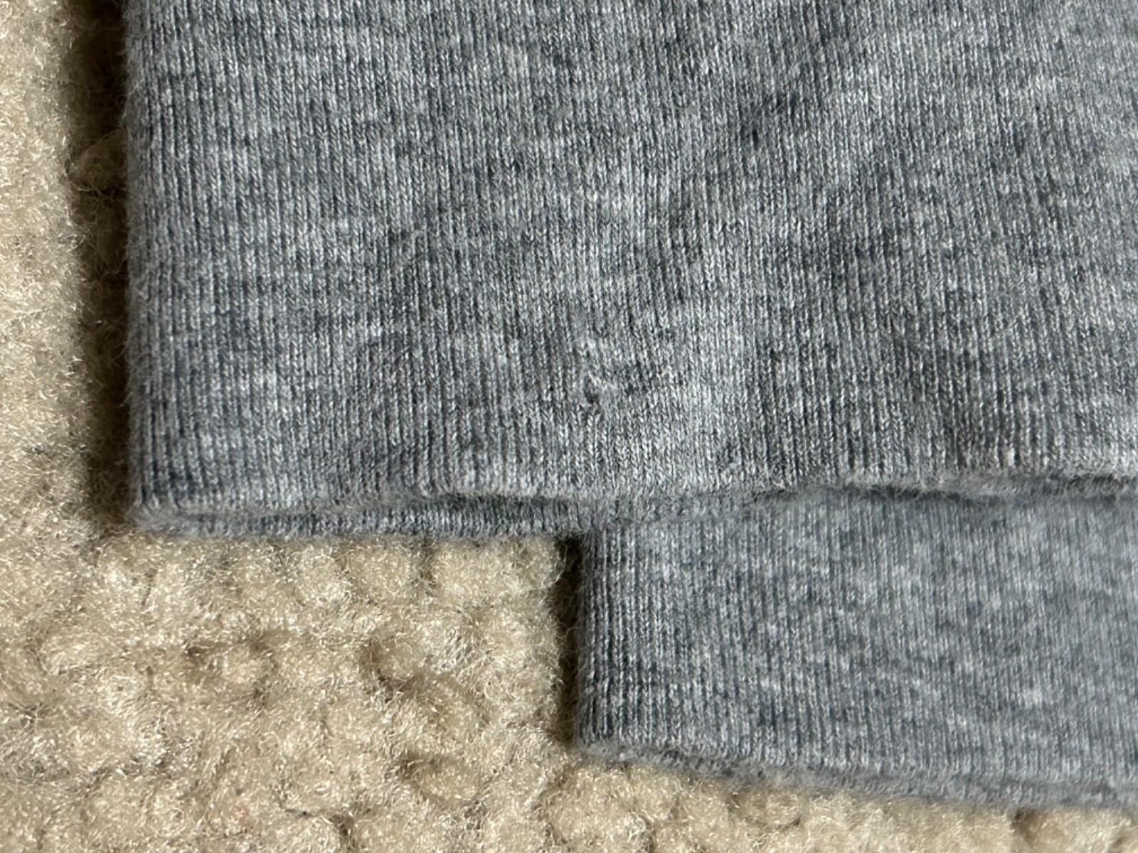 AIME LEON DORE t-shirt Men's heather grey MEDIUM long sleeve ald